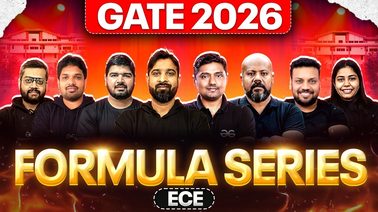 GATE 2026 | Formula Series GATE Electronic Communication Engineering | One Shot | GATE ECE