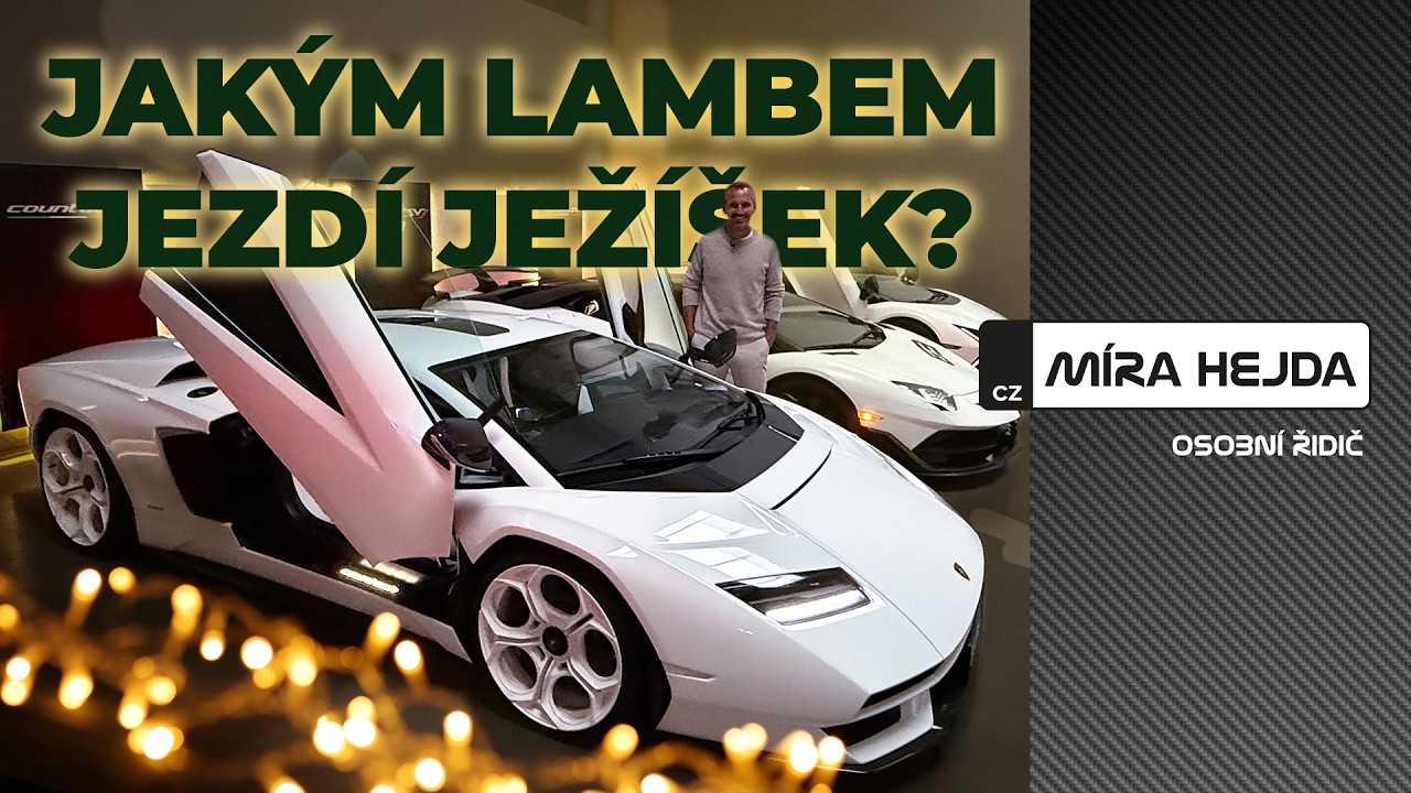 TEST: Lamborghini Countach, Revuelto, Aventador a Urus. Jakým Lambem jezdí Ježíšek?