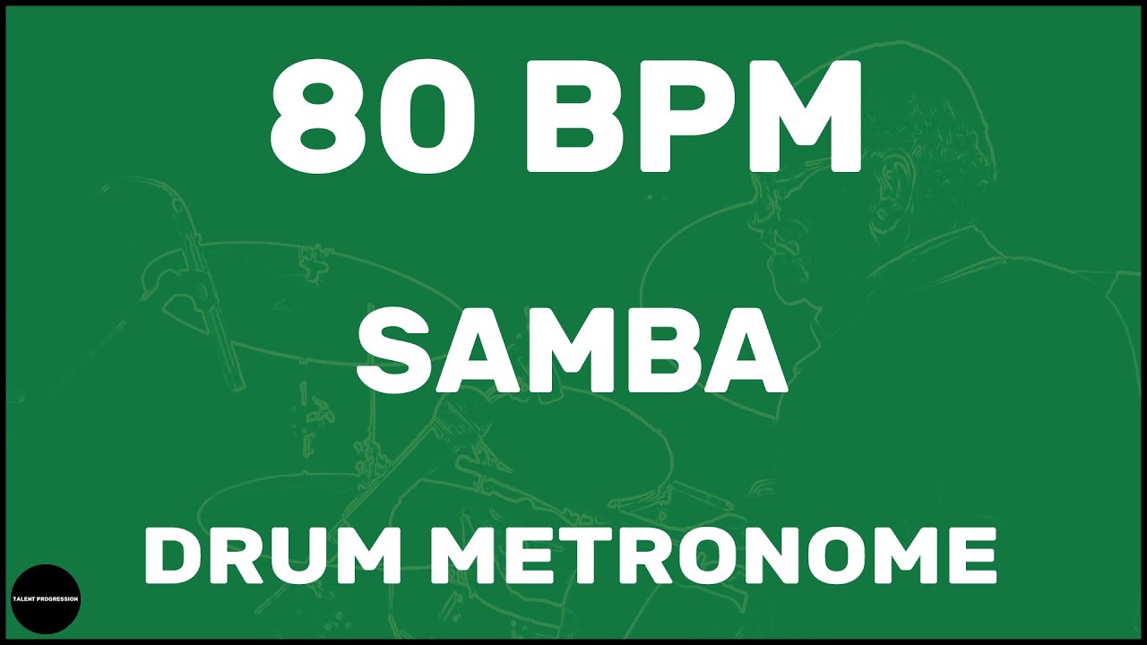 Samba | метроном | 80 BPM