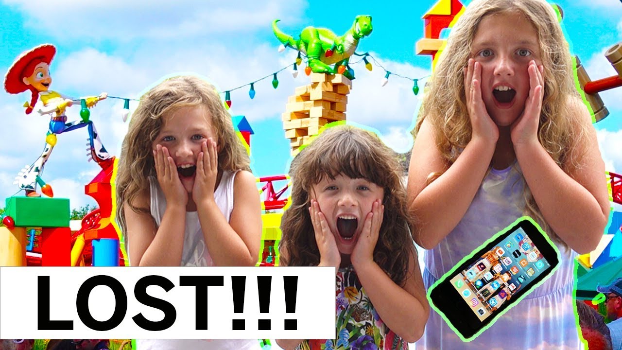 LOST Our Dad's iPhone at Toy Story Land Disney World!