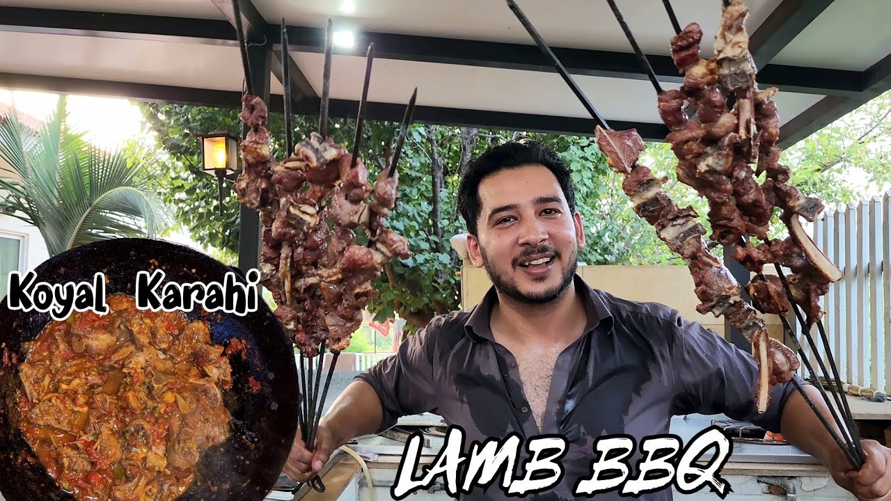 Lamb Tikka & Shinwari Style Lamb Koyla Karahi With Recipes - JNTV Vlogs