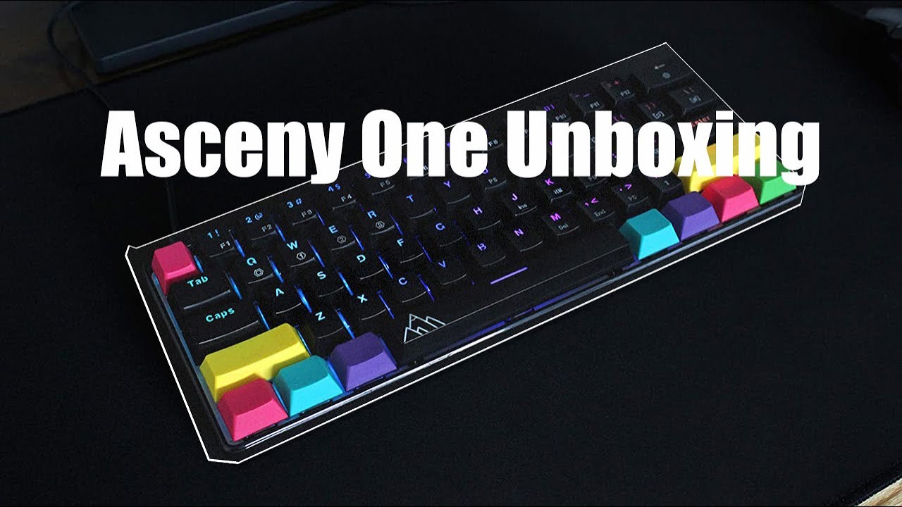 Asceny One 60% Mechanical Gaming Keyboard Review