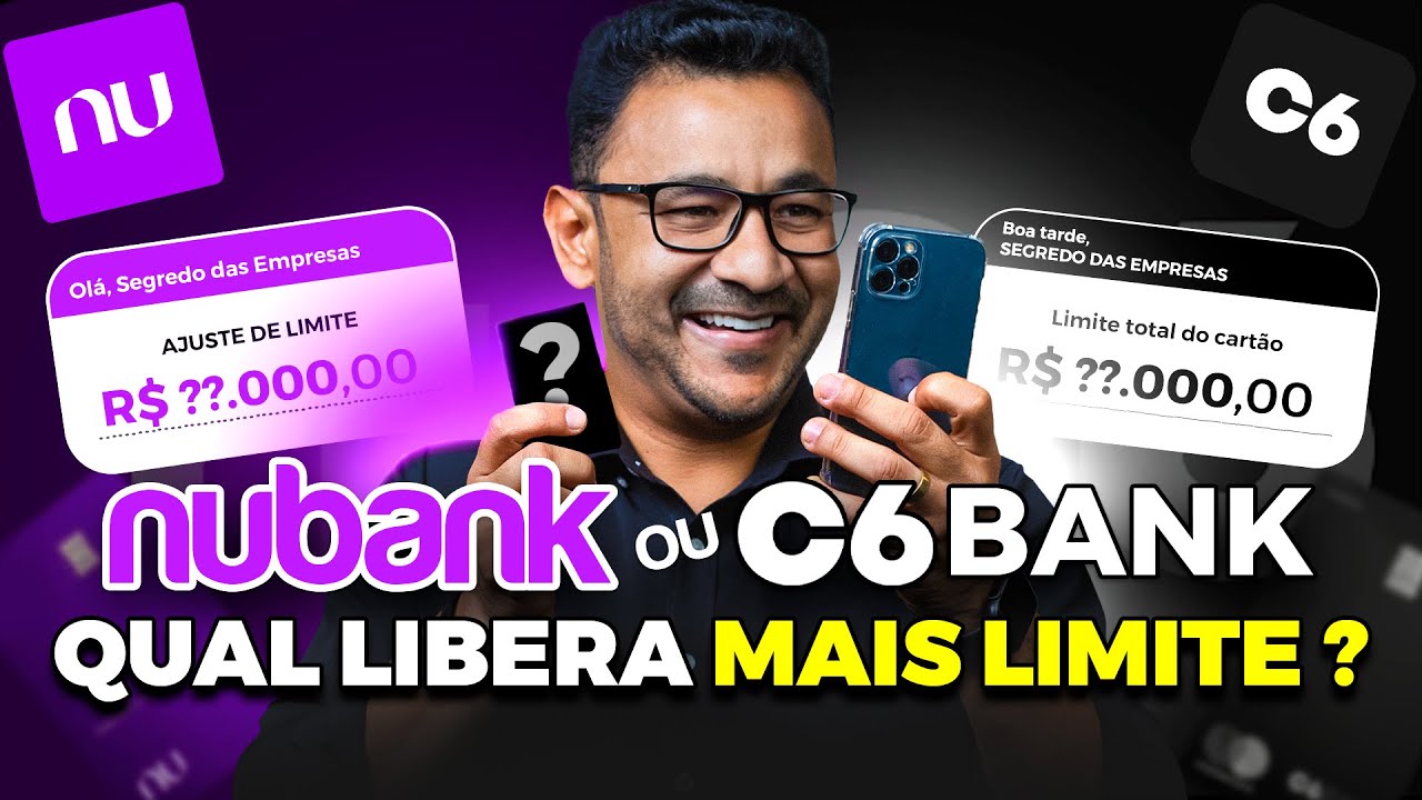 REVELADO!! Nubank ou c6 bank? Qual o melhor banco digital ?
