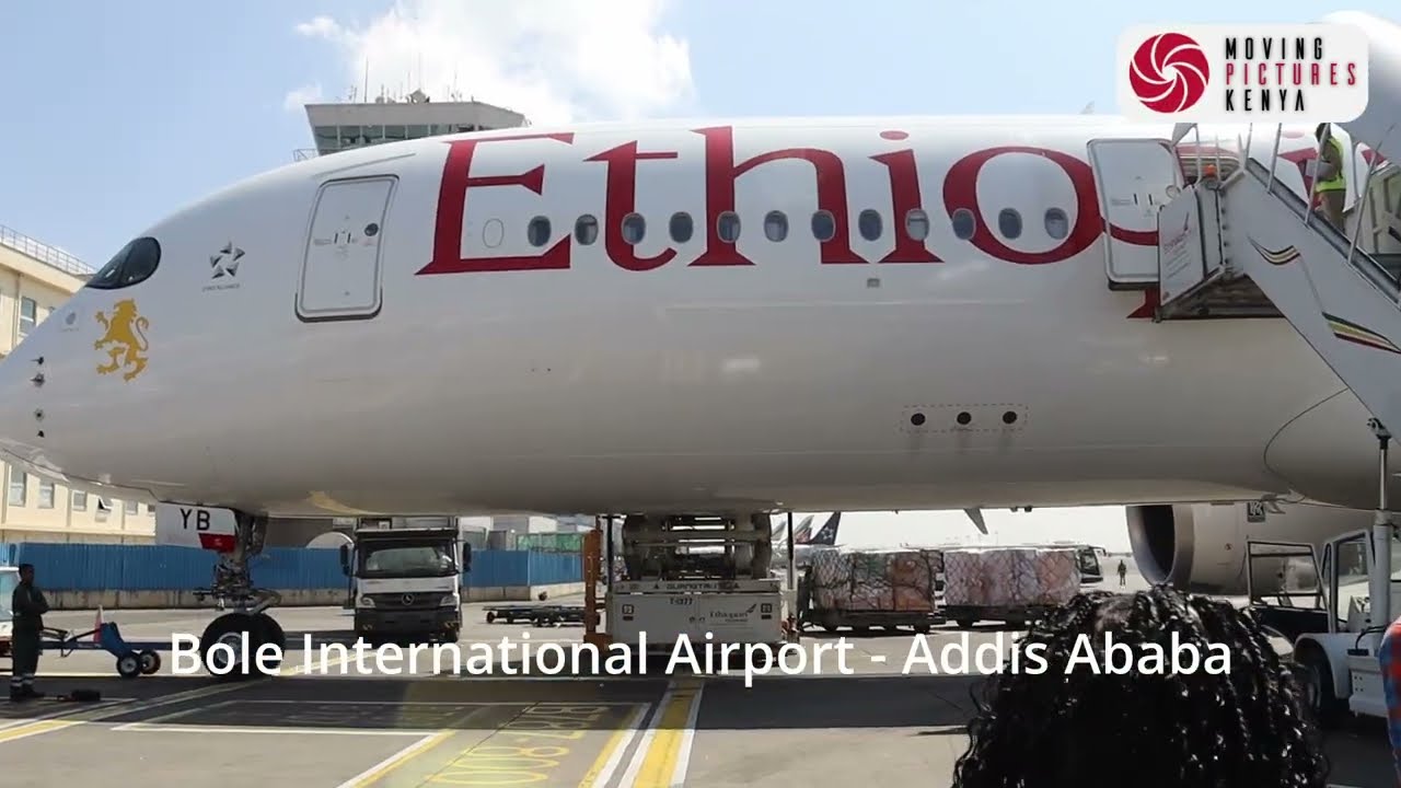 Flying Ethiopian Airlines from Addis Ababa to Nairobi