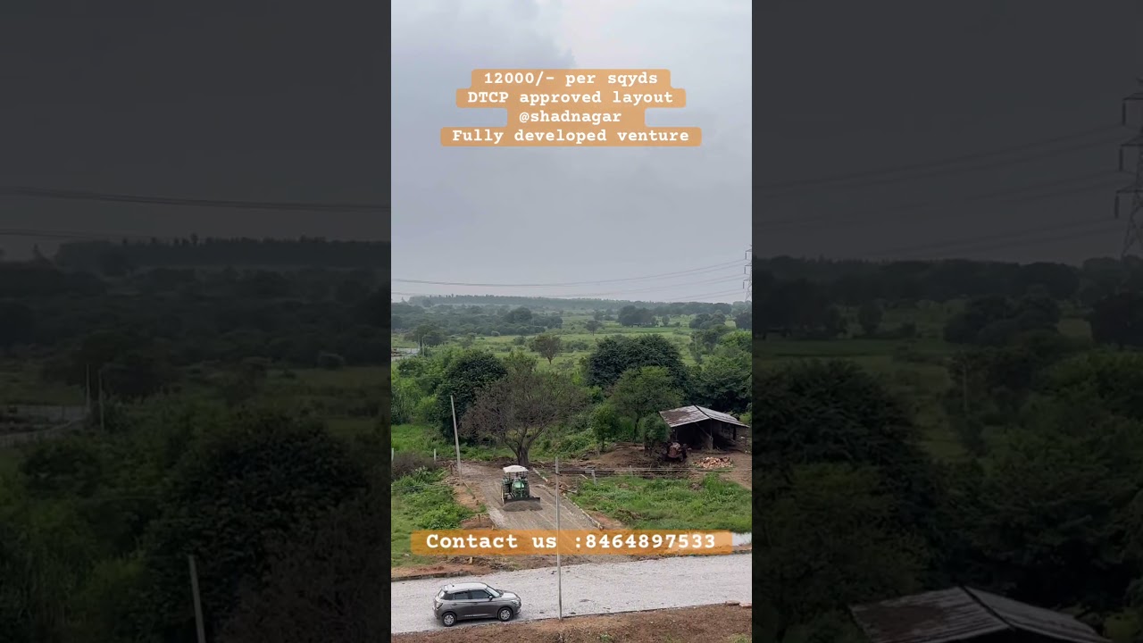 SHADNAGAR OPEN PLOT FOR SALE | AFFORDABLE PRICE| | CLOSE TO UPCOMING RRR HYDERABAD