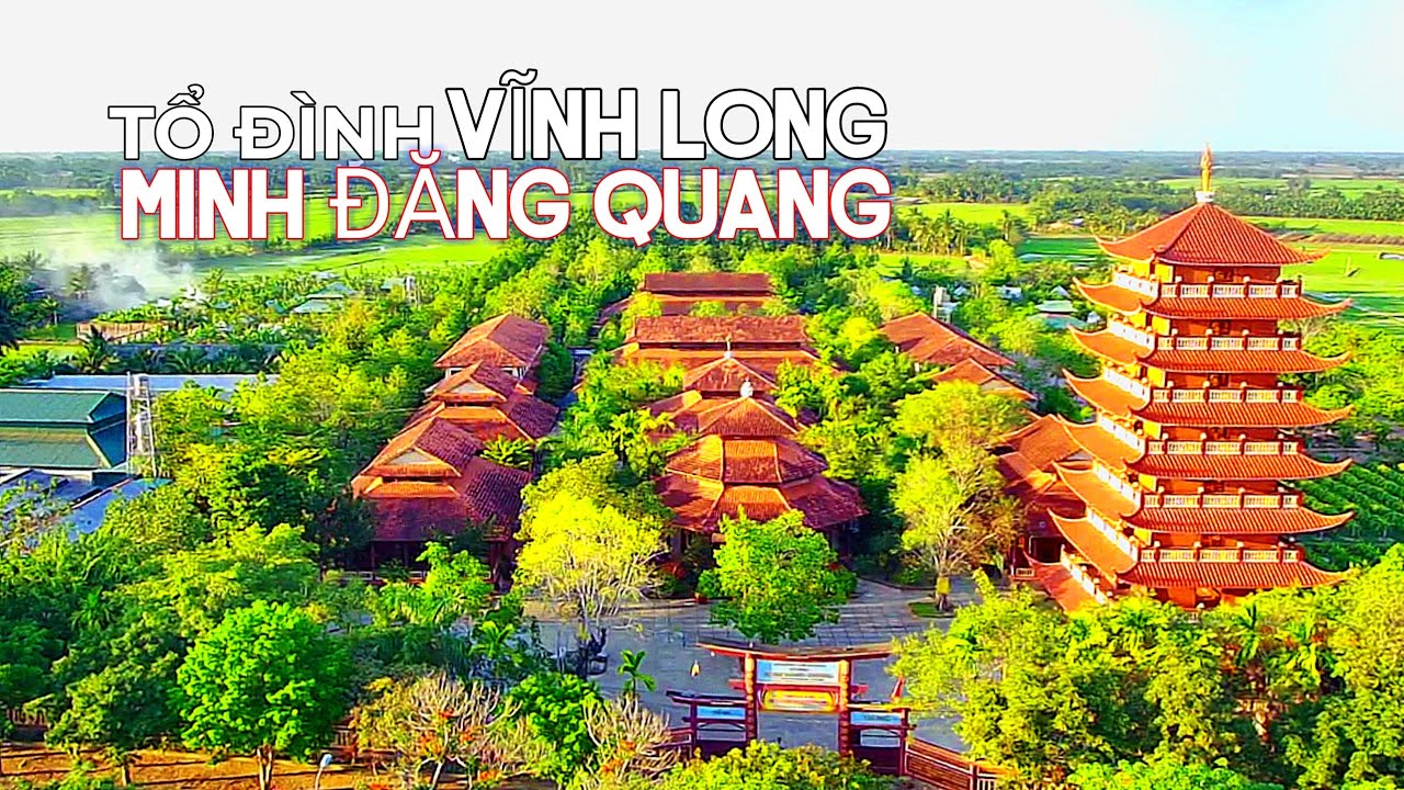 Tổ Đình Minh Đăng Quang Tam Bình Vĩnh Long Yên Bình Tĩnh Lặng #minhdangquang #kenkenvlog