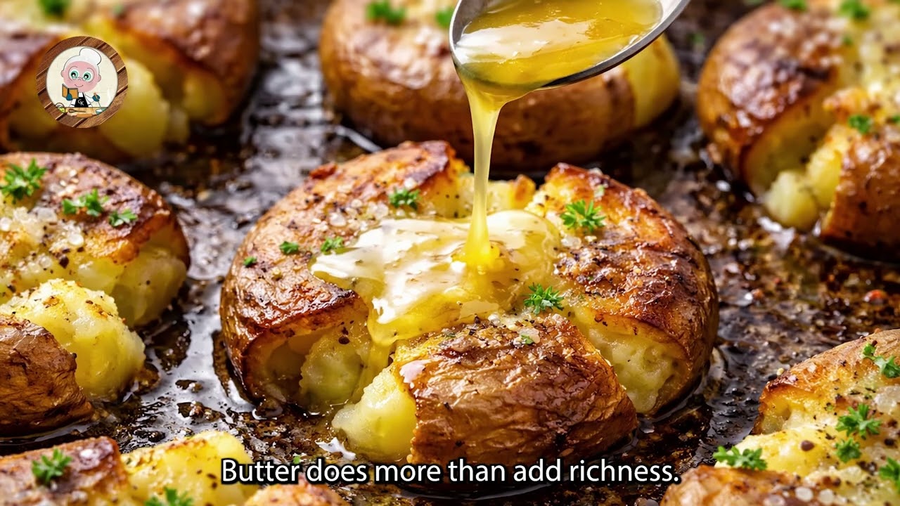 Smashed Potato Recipe the Kids will Crazy For! #crispypotatoes #potatorecipe #easyrecipe
