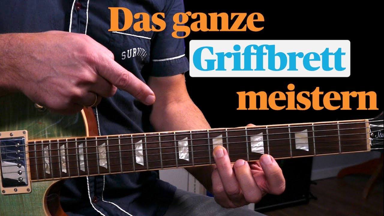 GITARRE Die 5 Positionen der Pentatonik lernen | VIELE TIPPS UND TRICKS