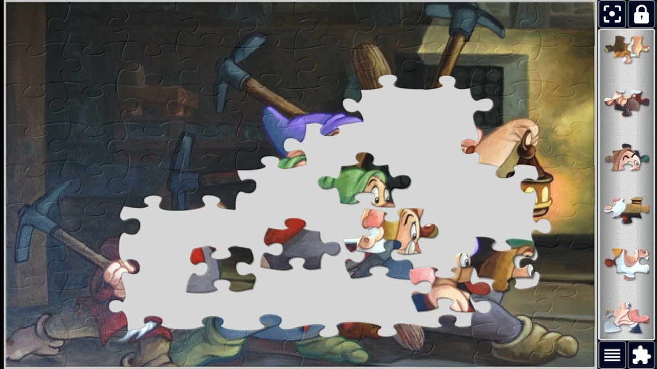 The 7️⃣ Dwarfs 🤓🤓Investigate 🔬 a Strange 😲😲😲 Guest//🧩🧩jigsawpuzzle//🧩🧩jigsawpuzzlejourney🧩🧩