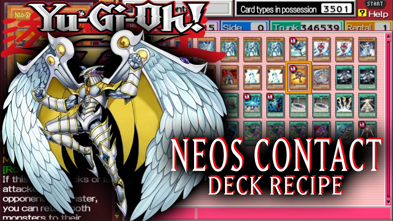 NEOS CONTACT NEO SPACIAN DECK - YU-GI-OH GX TAG FORCE 3 #15