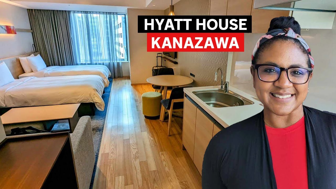 Hyatt House Kanazawa Kitchen Studio With Sofa Bed Room Tour