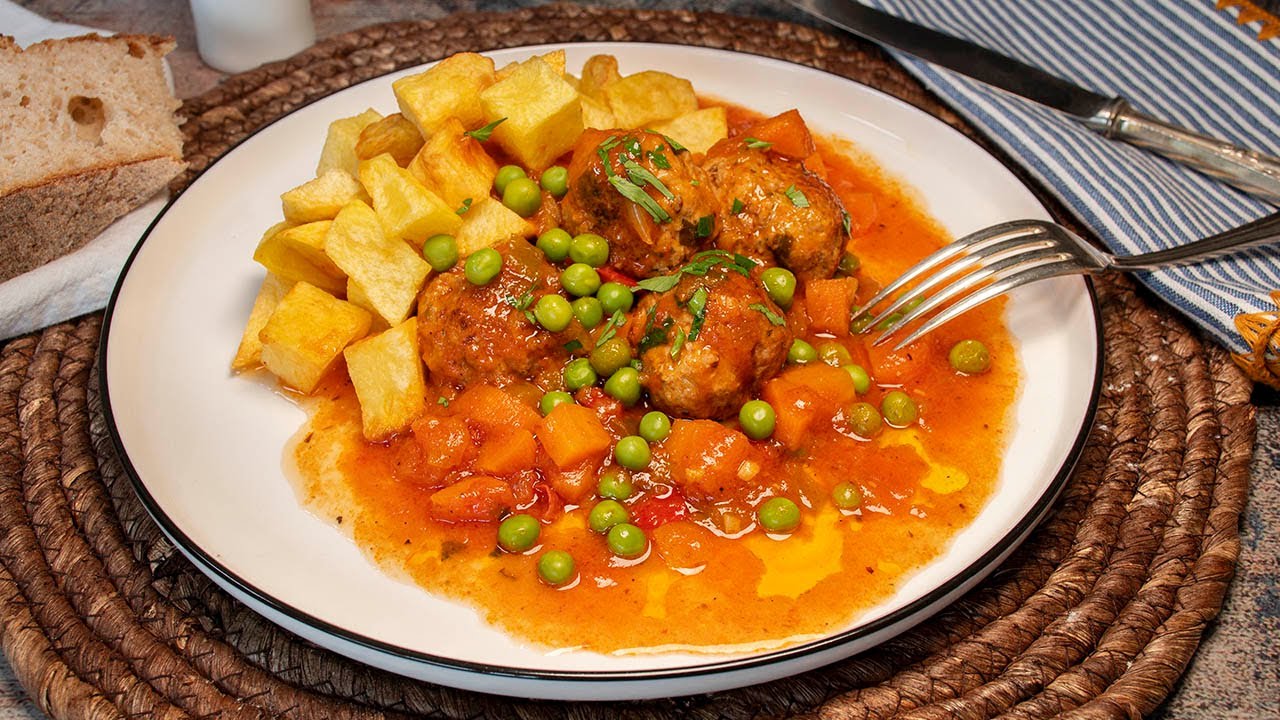 Albóndigas de ternera y chorizos criollos. DELICIA MÁXIMA