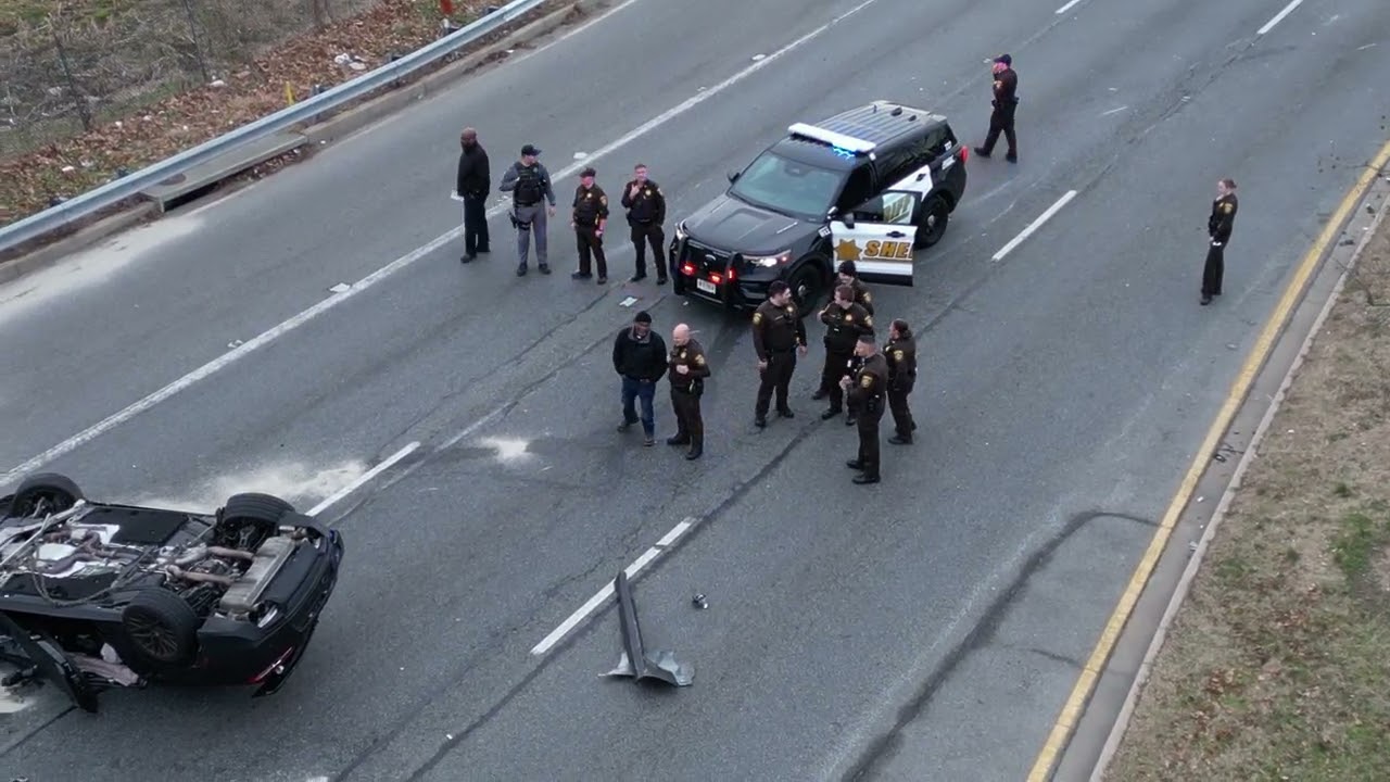 Accident on 301 Taken on DJI Mavic Pro Mini