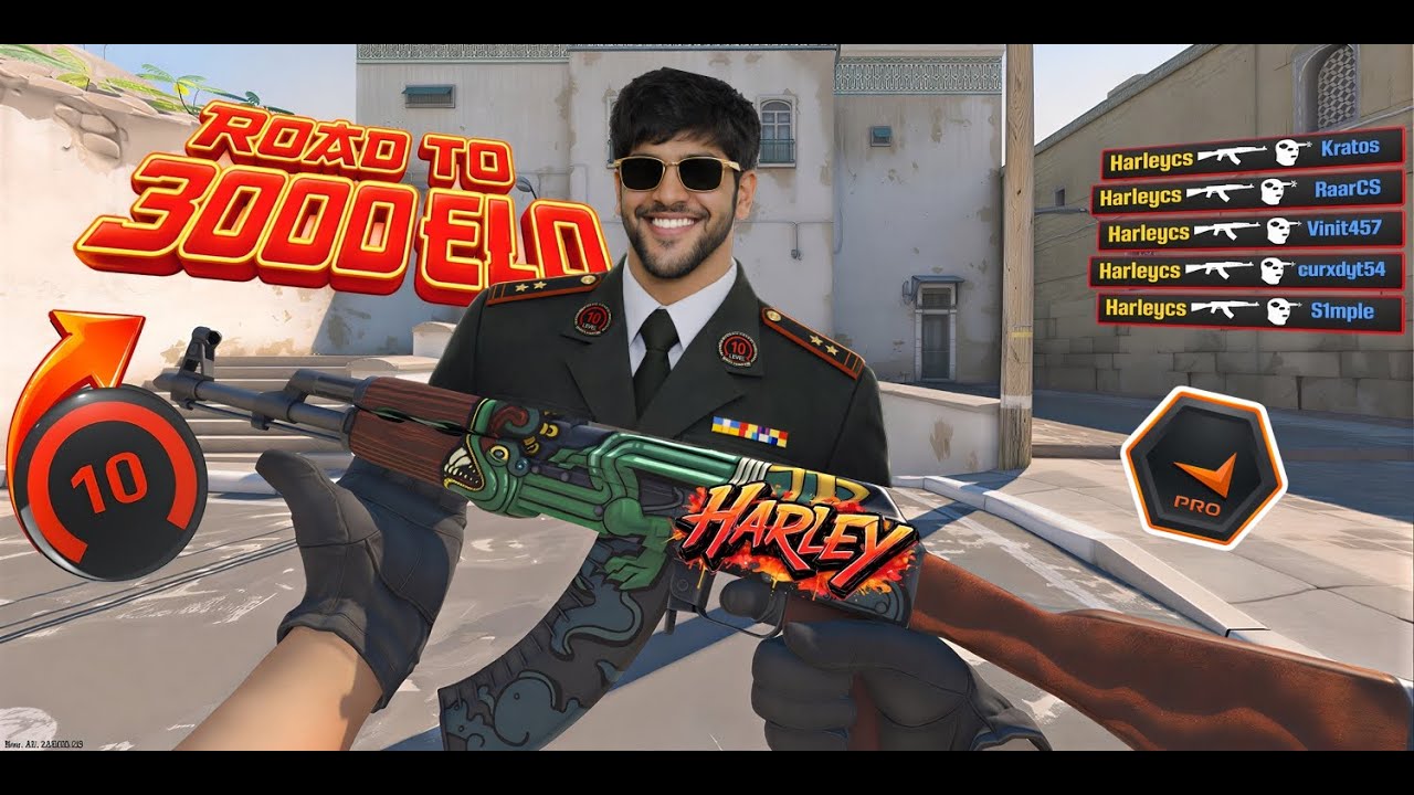 Road to 1000 ELO – Day 1000000 | The Grind Continues | CS2 | 2299 ELO | !giveaway @1K Subs