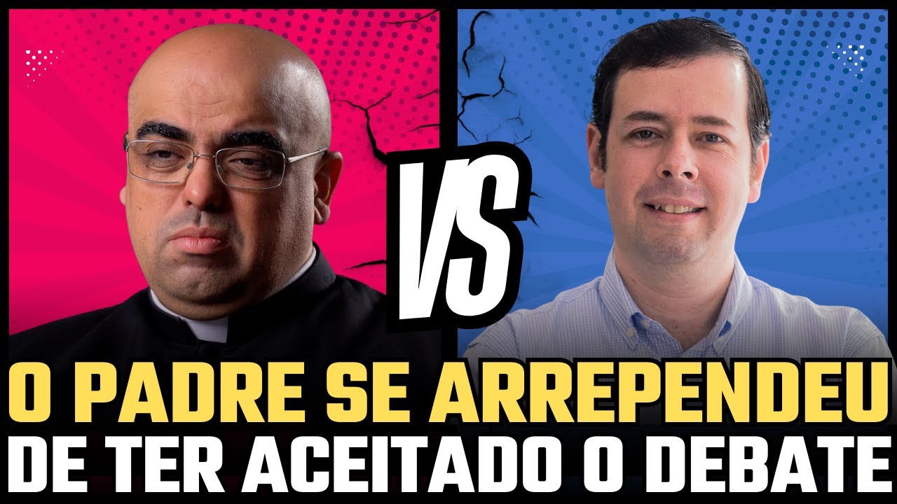 Padre José Eduardo é ATROPELADO por Pastor Vailatti em debate!