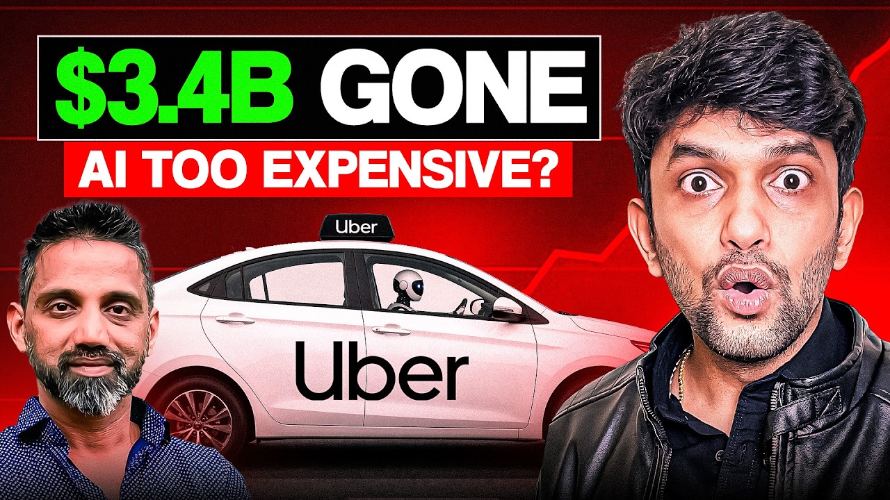 Uber потратил весь свой бюджет на ИИ на 2026 год всего за 4 месяца | Ушло 3,4 миллиарда долларов 😱