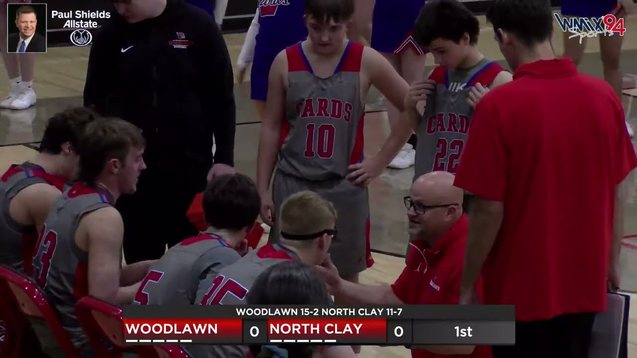Woodlawn Cardinals at North Clay/Clay CIty  Basketball - 2025-26