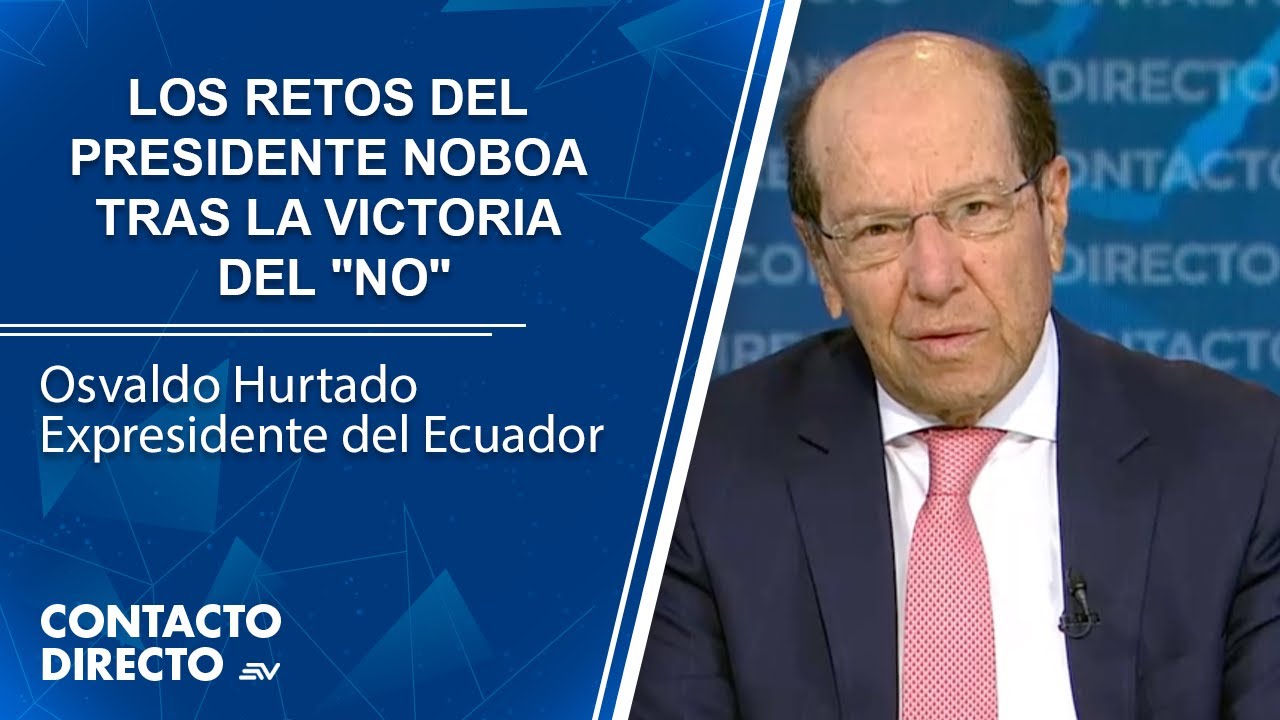 Entrevista con Osvaldo Hurtado, Expresidente de la Rep&uacute;blica | Contacto Directo | Ecuavisa