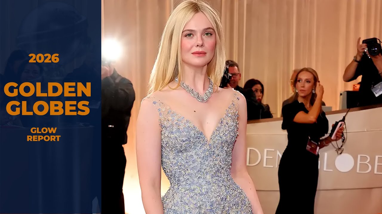 Elle Fanning at Golden Globes 2026