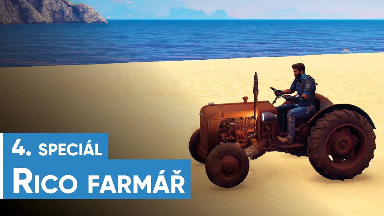 4. speciál z Just Cause 3: Multiplayer, aneb Rico farmář