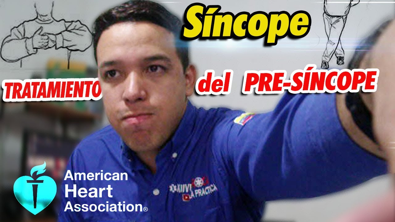 EL SÍNCOPE✅Tratamiento del Presíncope😵 en  🚨PRIMEROS AUXILIOS y 🤚MANIOBRAS FÍSICAS DE CONTRAPRESIÓN🖐