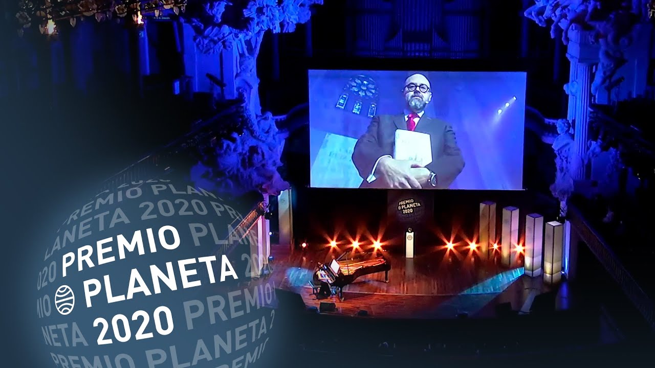 Homenaje a Carlos Ruiz Zafón en el acto de entrega del Premio Planeta 2020