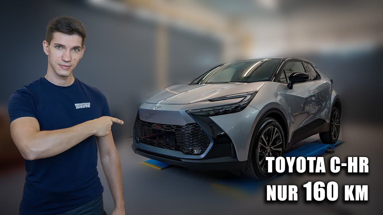 So Wird Ein Neuwagen PERFEKT Geschützt | Toyota CHR 2024 Keramikbeschichtung