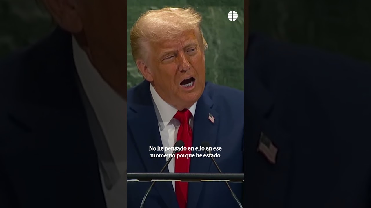 Discurso de #trump en la #onu con duros ataques a #europa sobre la #inmigracion y #gaza