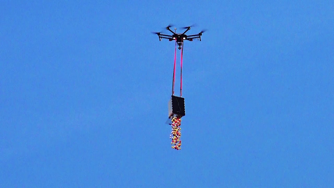 Drone Golf Ball Drop Sampler