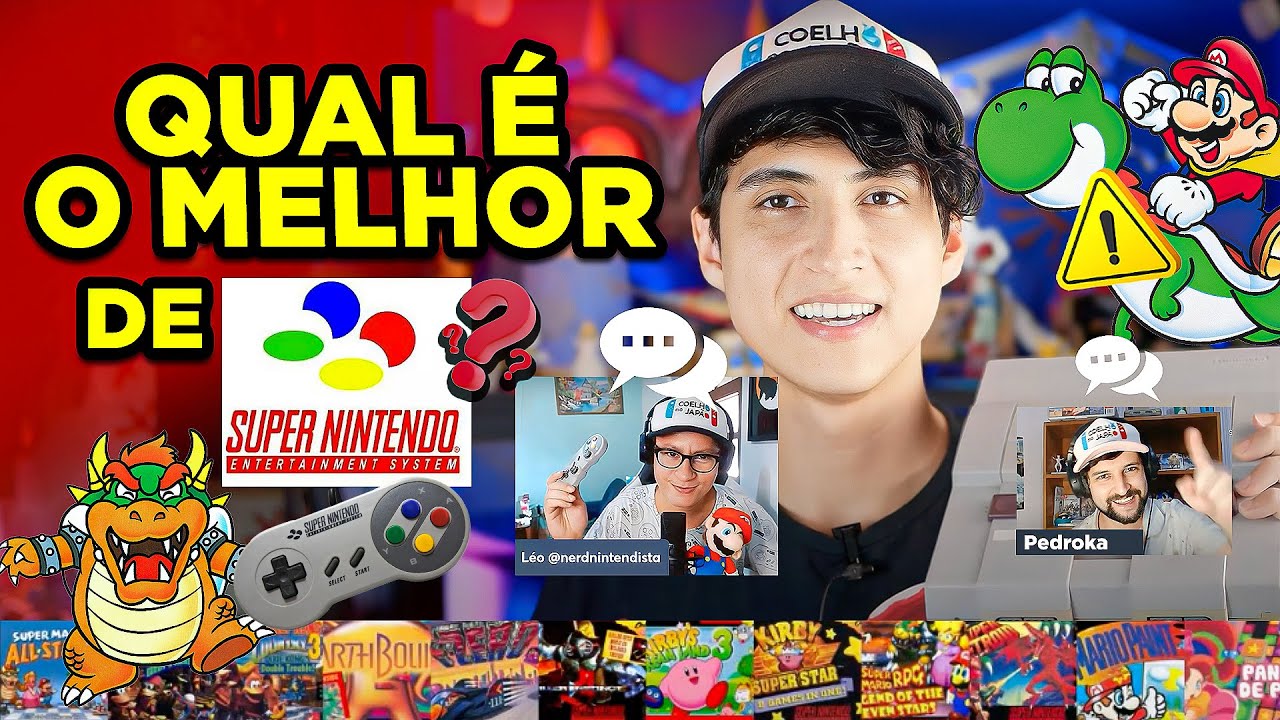 Oficialmente Ranqueamos OS JOGOS do SNES do PIOR ao MELHOR - DISCUSSÃO | ft @nerdnintendista