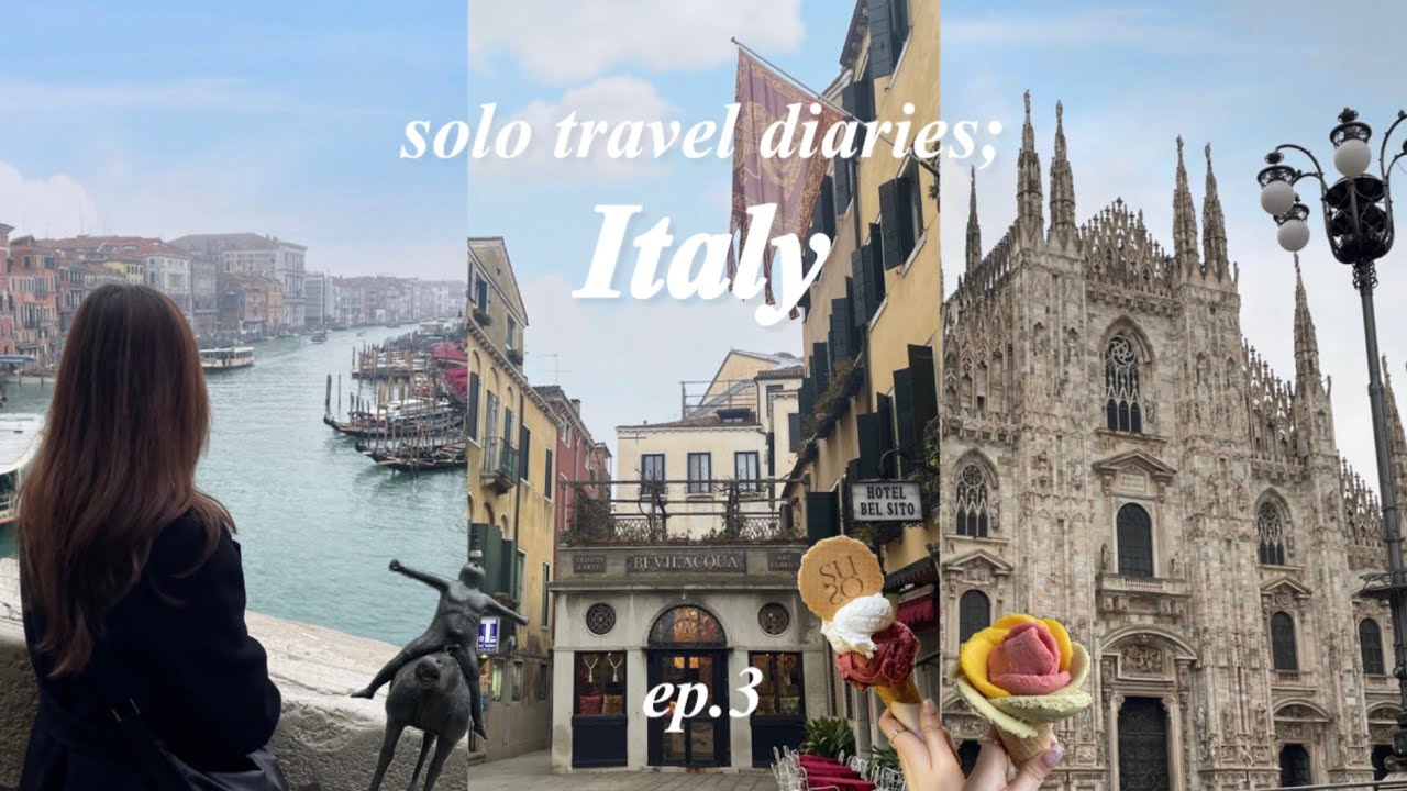 🇮🇹 나혼자 이탈리아 여행 ep.3 이 여행의 끝을 잡고✨ | 베네치아(리알토다리,산마르코광장,카페플로리안,구겐하임컬렉션) | 피렌체(카페질리) | 밀라노(최후의만찬,밀라노대성당)
