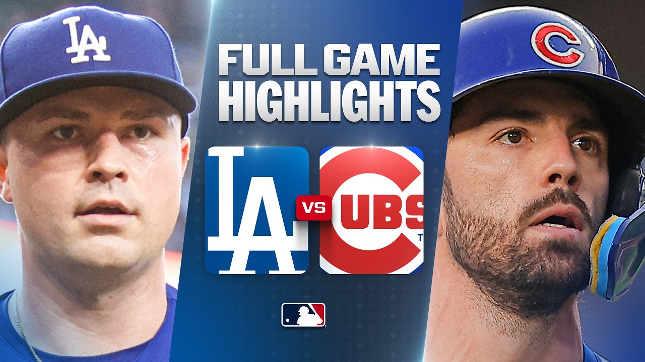 DODGERS vs. CUBS: Official Full Game Highlights (August 4) | 2026 MLB Season (Tarik Skubal debut)