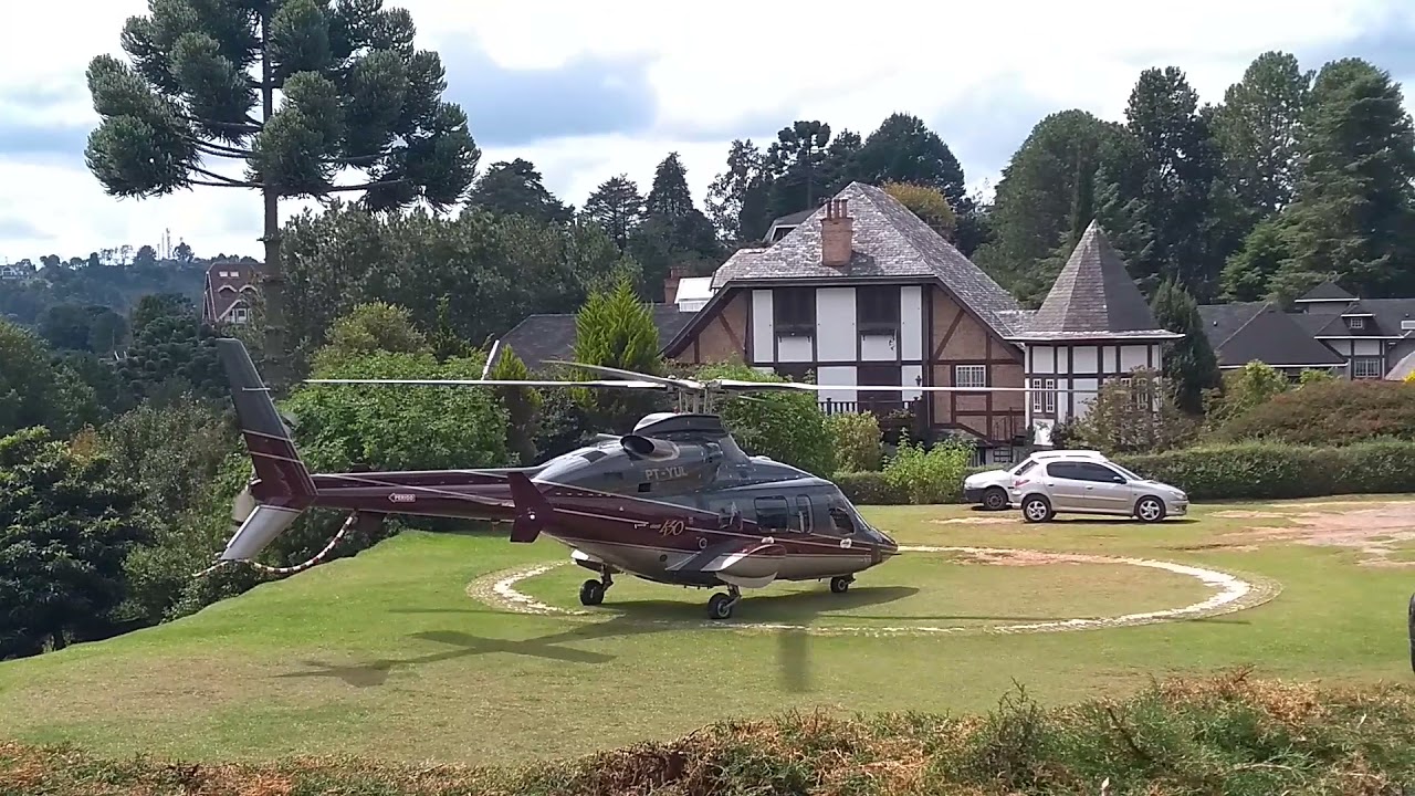 Decolagem do BELL 430 -- PT-YUL