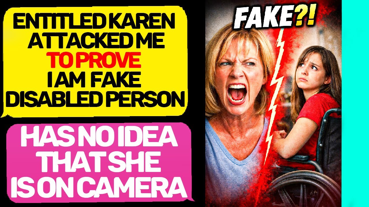 Entitled Karen Said My Disability Was FAKE — Then Attacked Me on Camera EntitledPeople
