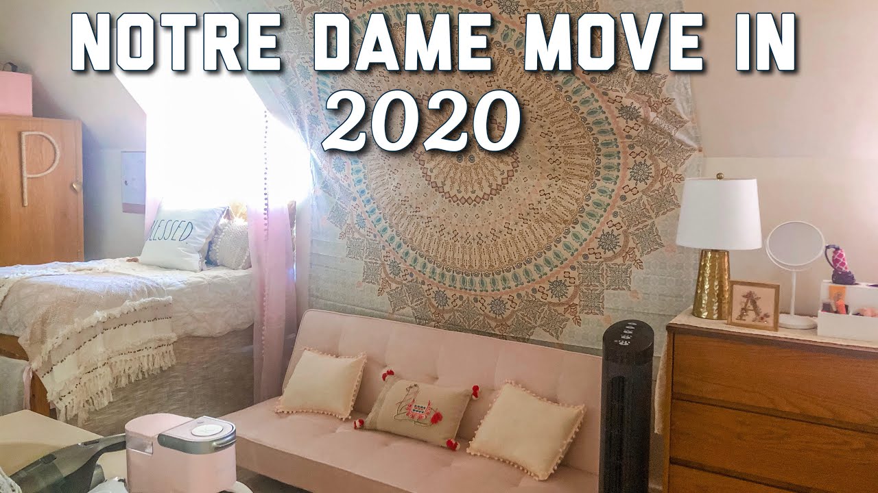 College Move In Vlog 2020 - University of Notre Dame | Abby Urban