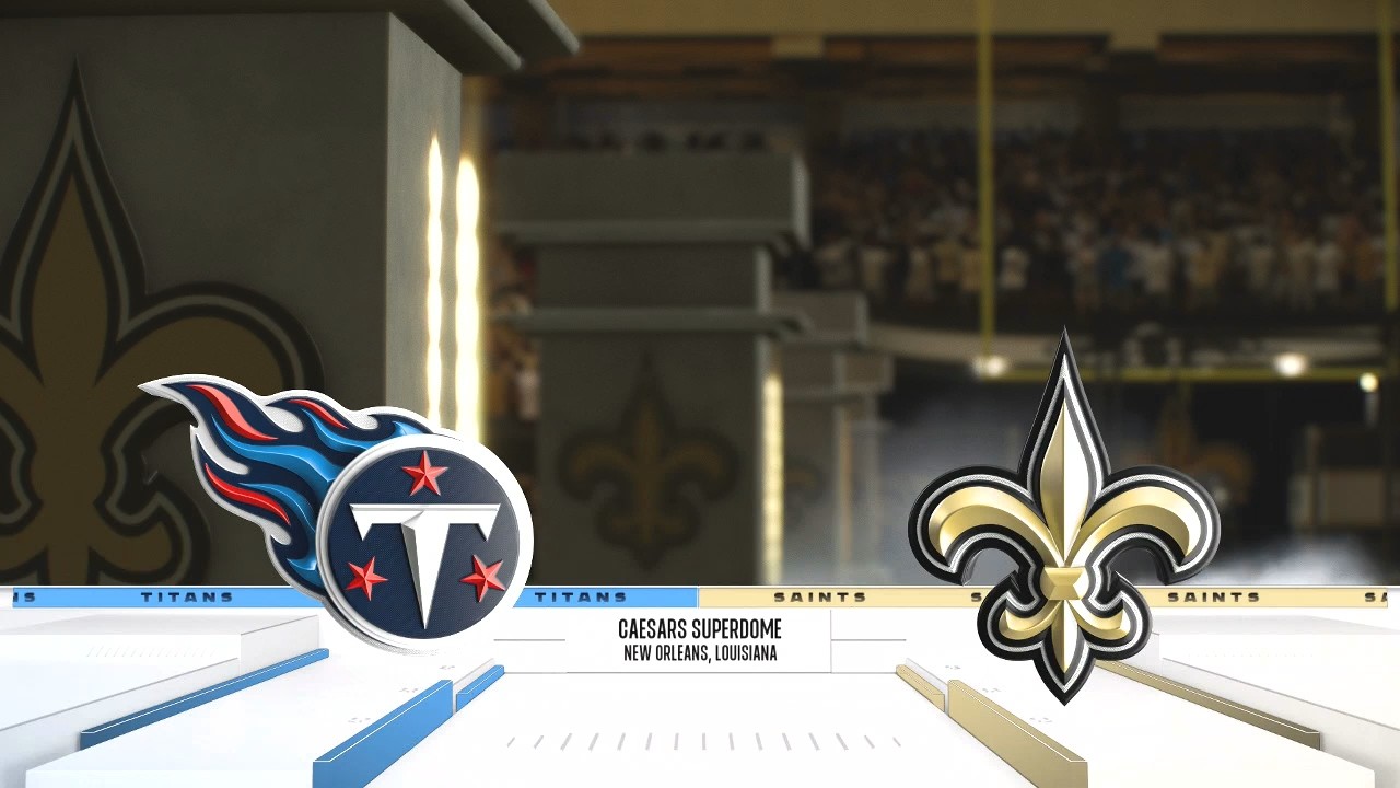 Madden NFL 26 - Tennessee Titans Vs New Orleans Saints PS5 Simulation Week 1 (Madden 27 Rosters)