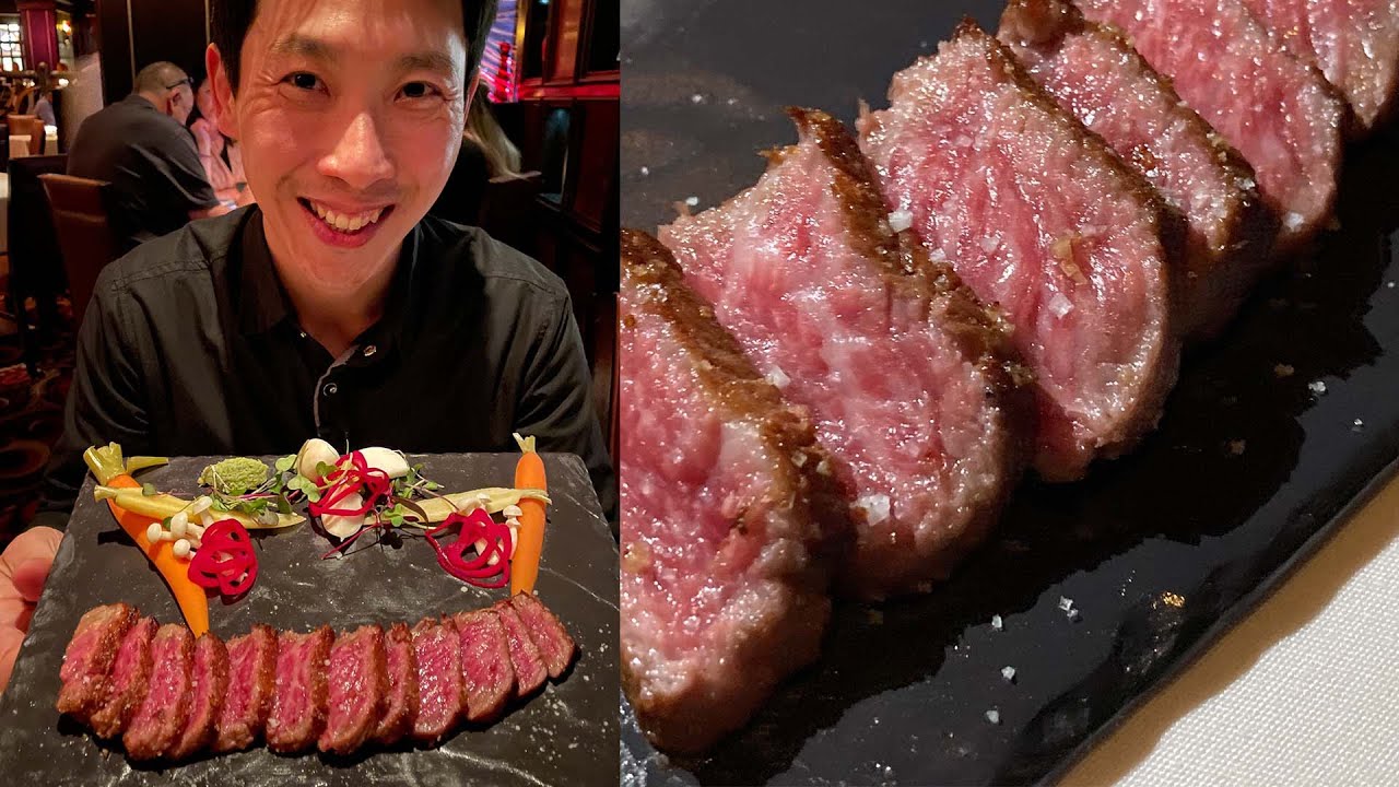 What does Kobe Beef taste like? [Vic & Anthony's Las Vegas]