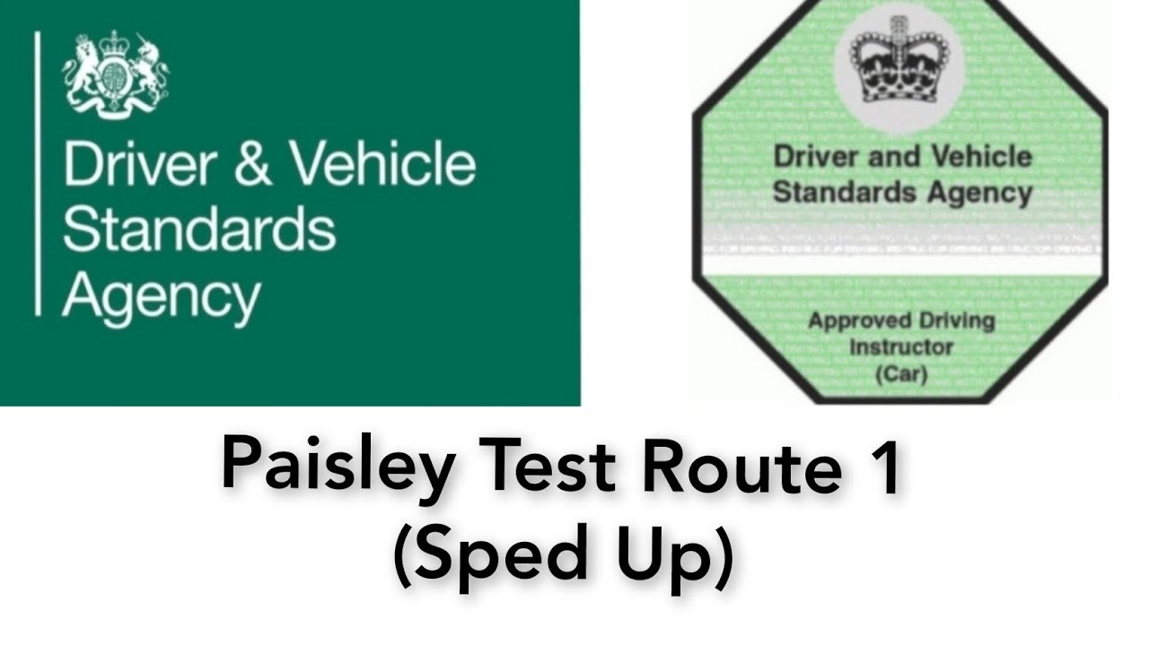 Paisley Test Route 1 (Sped Up)