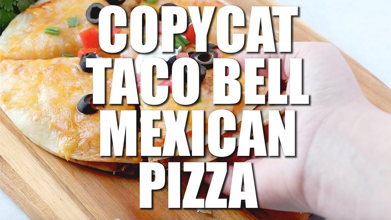 How to make: Taco Bell Mexican Pizza