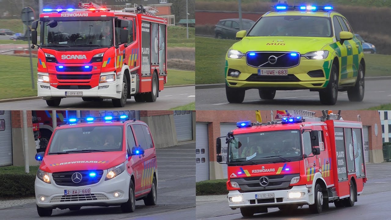 Brandweer Leuven, Ziekenwagens en MUG met spoed in Leuven!