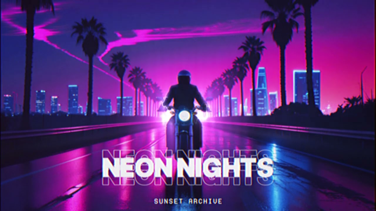 Neon Nights | Midnight Synthwave Ride | 80s Aesthetic