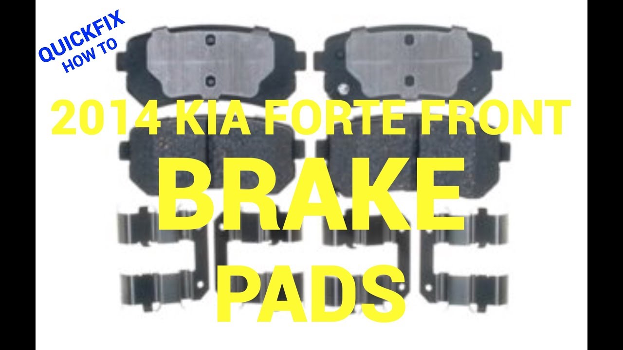 🤔How to replace front brake pads on a 2014-2017 Kia Forte☺️ : Cinnaminson