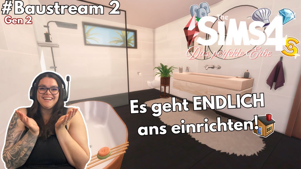 Es geht ans einrichten! #Baustream 2 I Erbe Challenge I Sims 4 I TamiSimsly (Stream vom 05.01.26)
