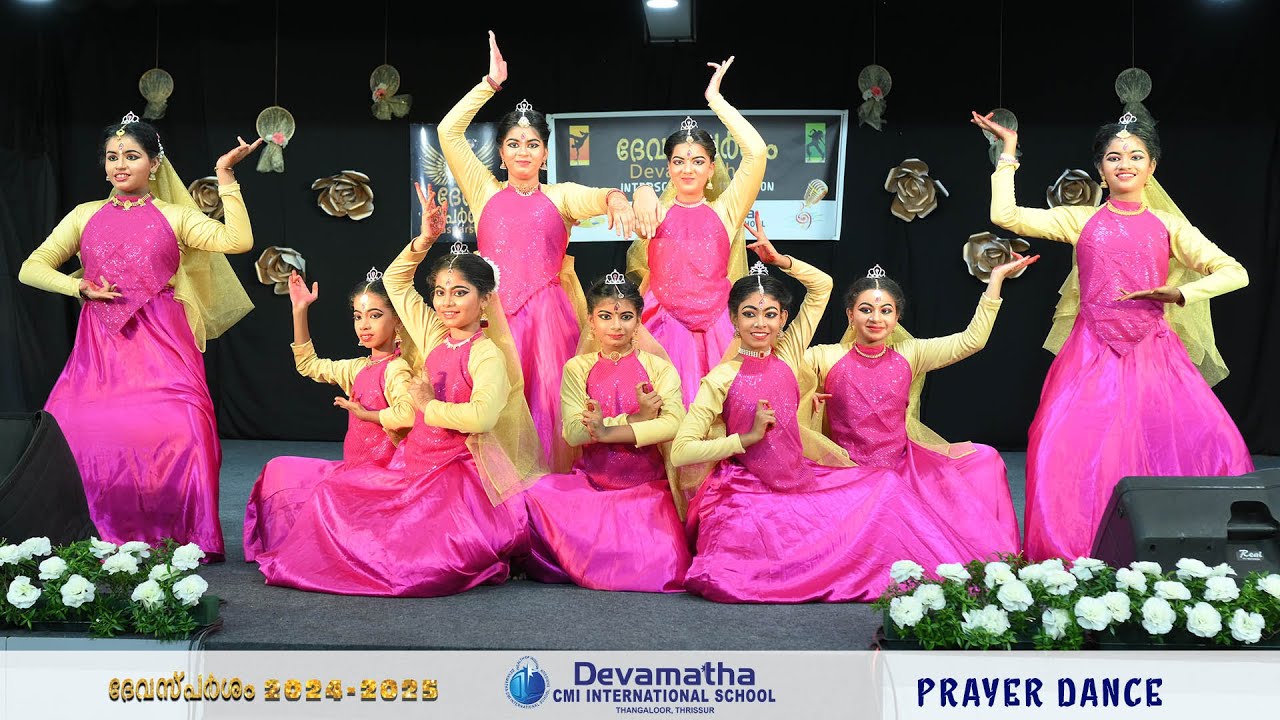 DEVASPARSHAM 2024-2025 I DEVAMATHA CMI INTERNATIONAL SCHOOL I THANGALOOR I PRAYER DANCE