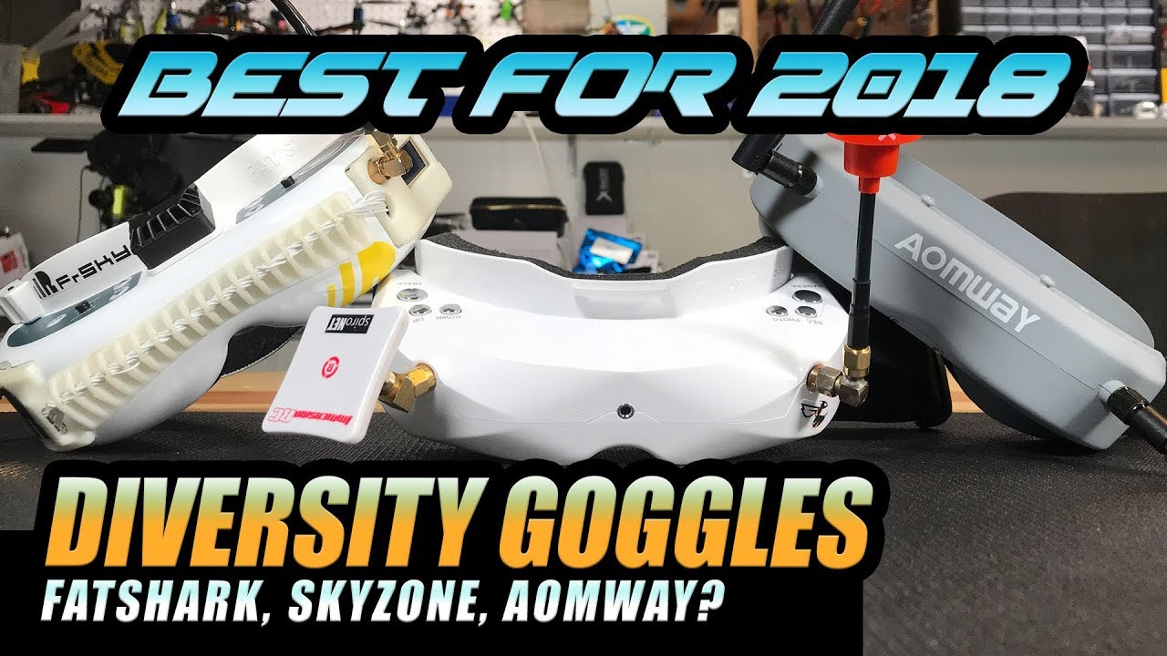 BEST FPV Goggles - Skyzone Sky02s VS Fatshark Fpv Goggle Review