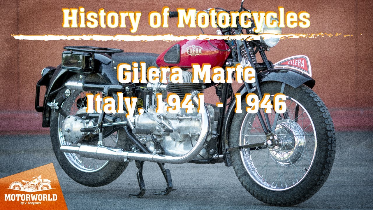 Gilera Marte | 1946, Италия.Обзор и тест-драйв.