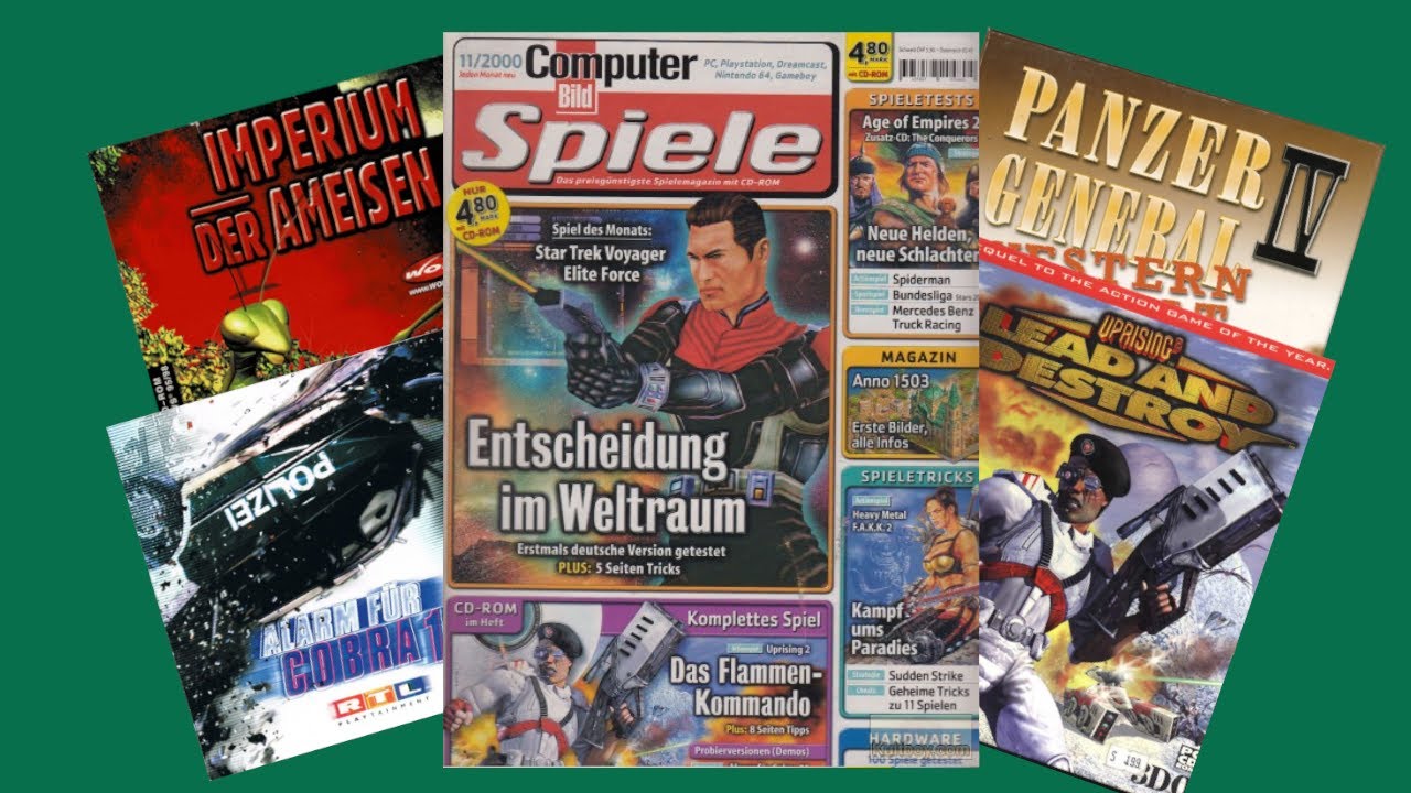 Ein Rückblick auf: Computer Bild Spiele 11/2000