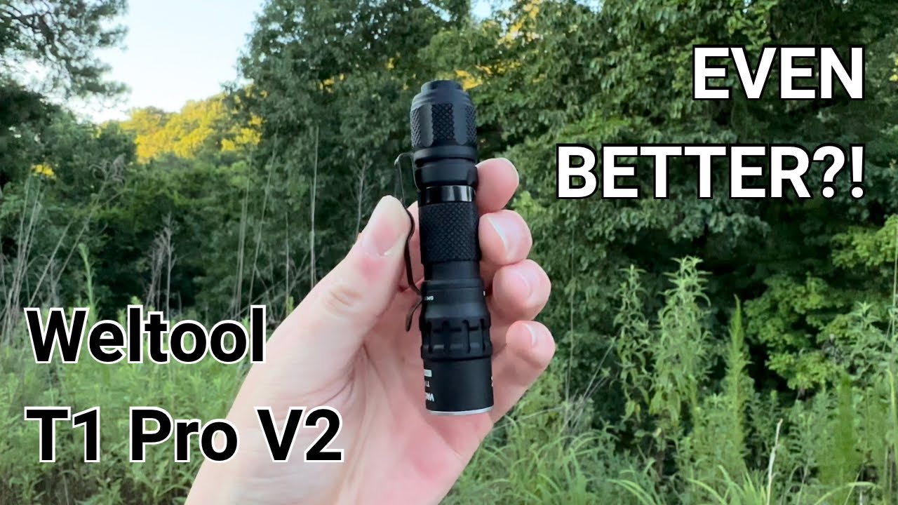 Это ЛУЧШИЙ EDC-фонарик 2024 года?! — Обзор Weltool T1 Pro V2