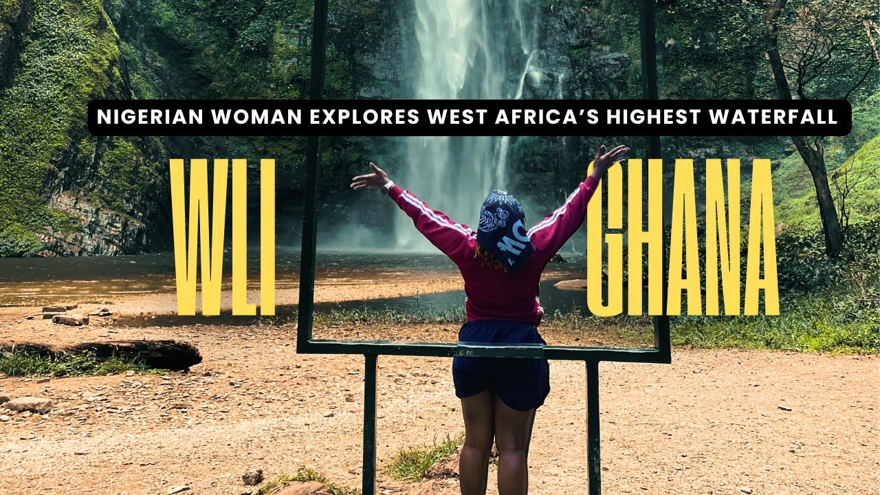 Nigerian Explorer Visits Africa’s Highest Waterfall… With BATS