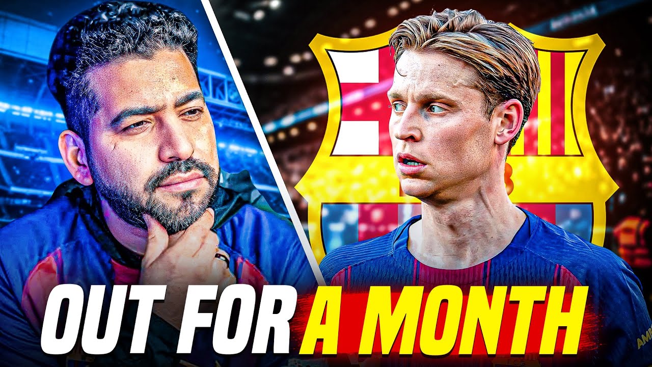 FRENKIE DE JONG OUT 5&ndash;6 WEEKS&hellip; BIG BLOW FOR BARCELONA 😱